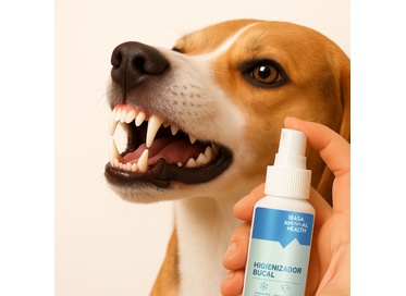 Higienizador Bucal Ibasa 100ml – Higiene Oral para Cães e Gatos hover